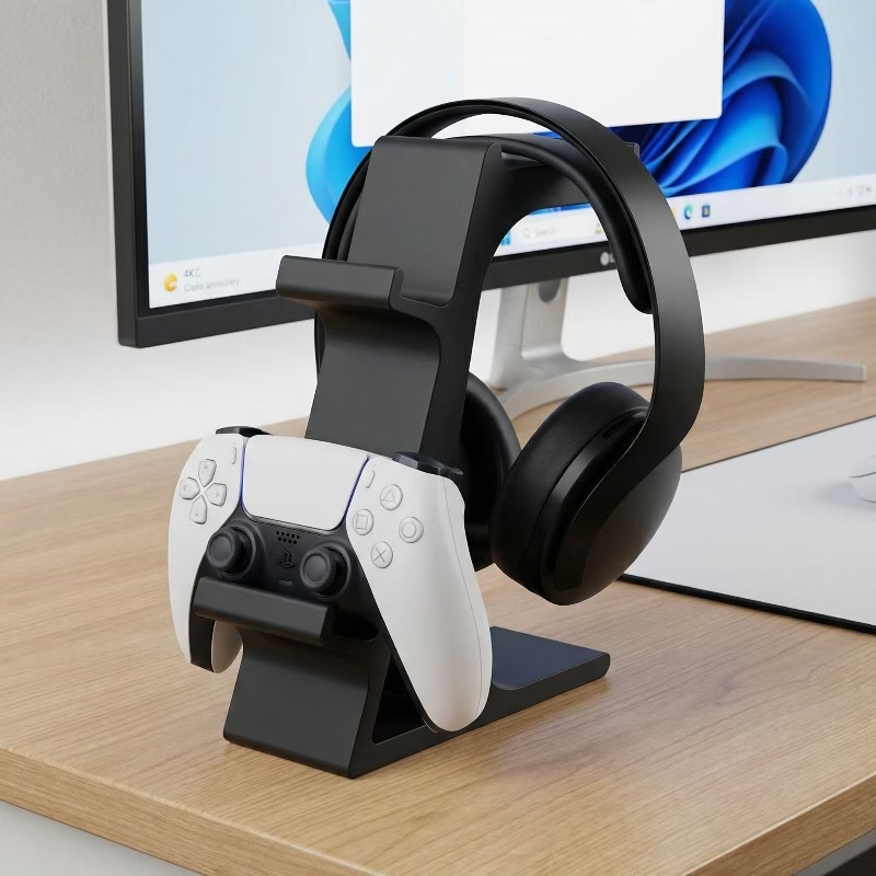 Desk Setup Gaming - 1PC 3-Tier Game Controller and Headphone