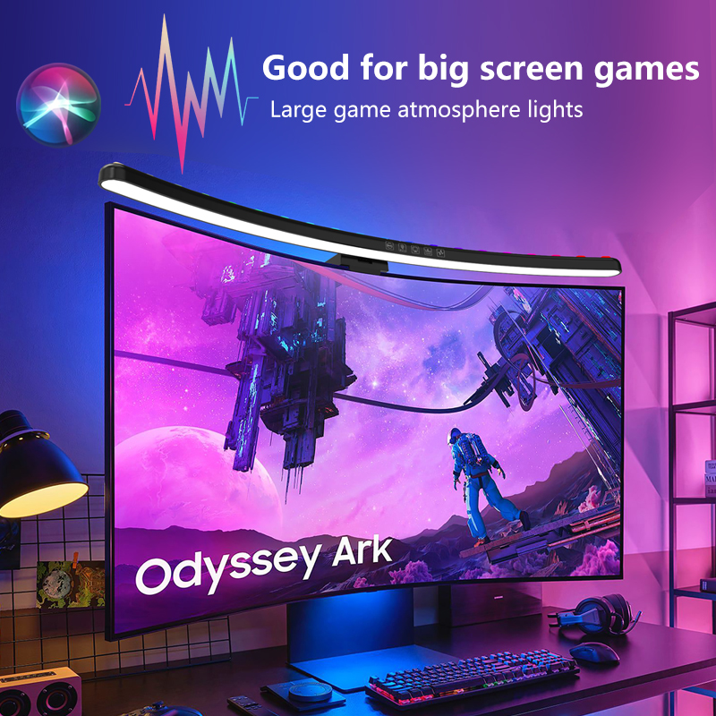 RGB Light Bar Monitor Smart Wi - Desk Room Setup ulasan dan harga