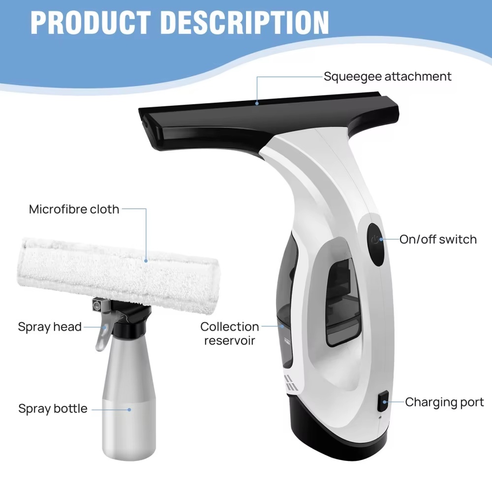Glass Wiper Three-in-one Windo - Desk Setup Clean ulasan dan harga