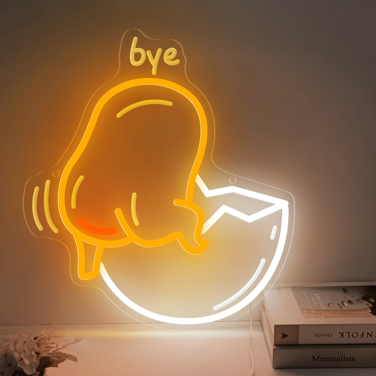Sanrio Egg Yolk LED Neon Light - Desk Room Setup ulasan dan harga
