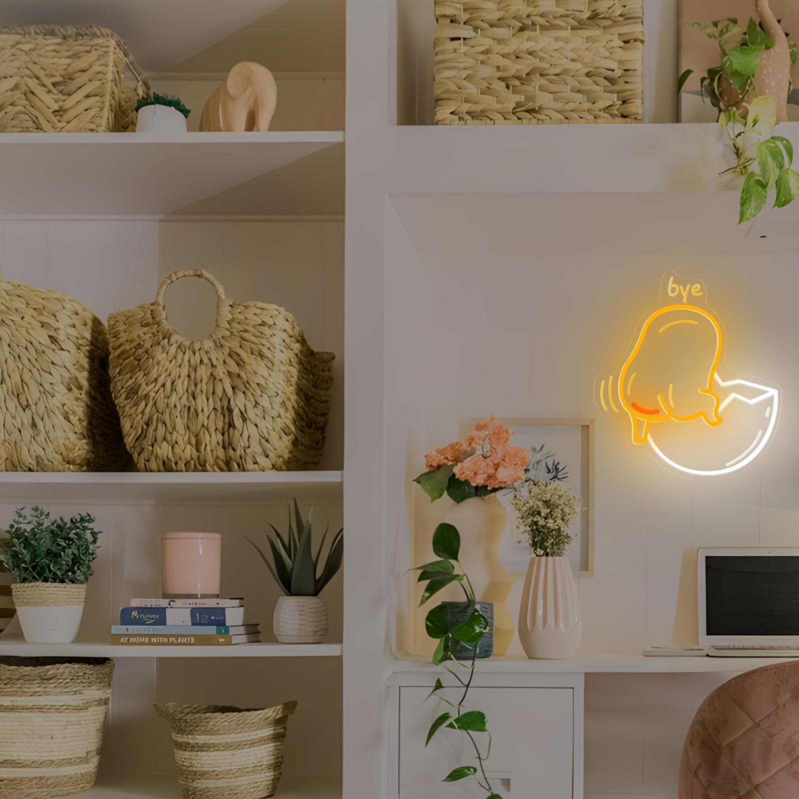 Sanrio Egg Yolk LED Neon Light - Desk Room Setup ulasan dan harga