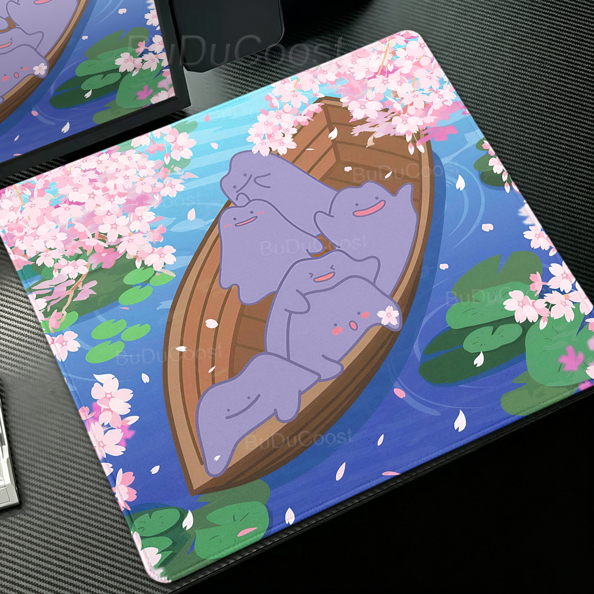 Anime Pokémon Ditto Mouse Pad  - Desk Setup Productivity ulasan dan harga