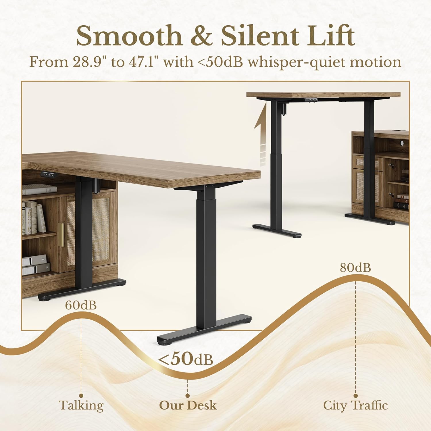 Home Office Furniture Set, 48' - Desk Setup Kit ulasan dan harga