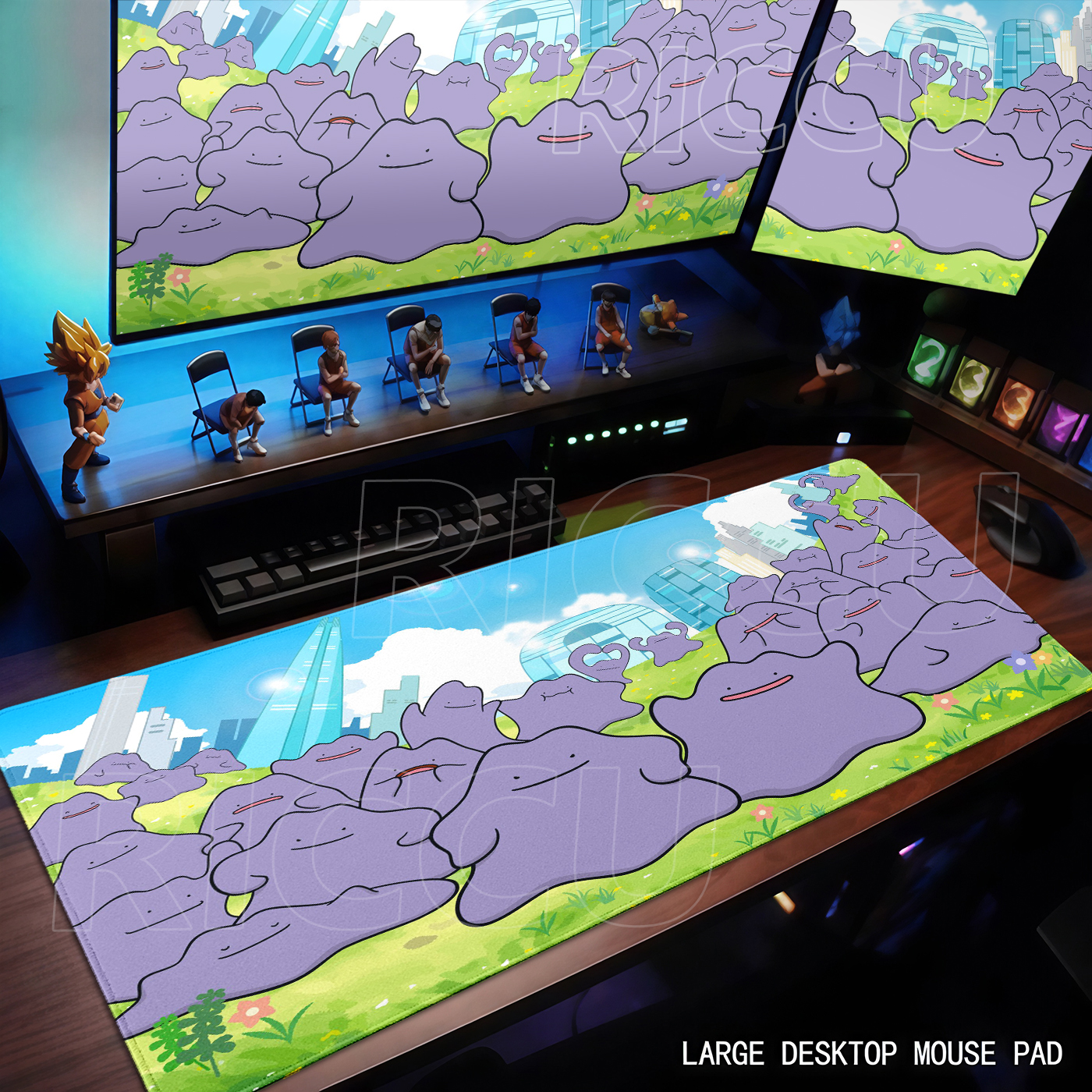Large Game Mousepad Computer K - Korean Desk Setup ulasan dan harga