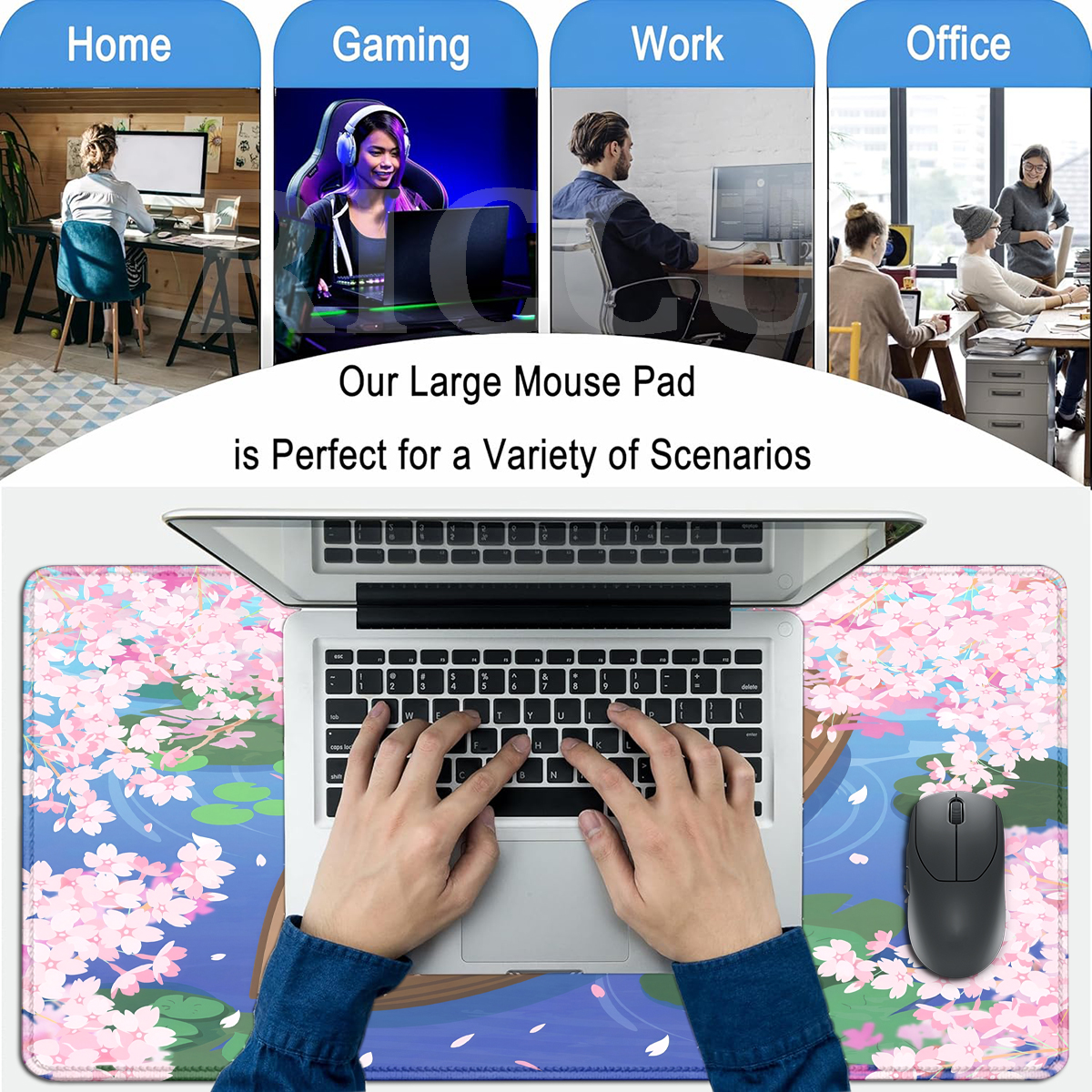 Large Game Mousepad Computer K - Korean Desk Setup ulasan dan harga