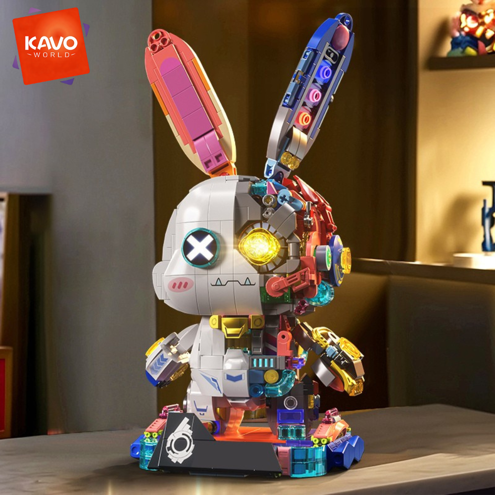KAVOWORLD Cyberpunk Mechanical - Desk Setup Kit ulasan dan harga