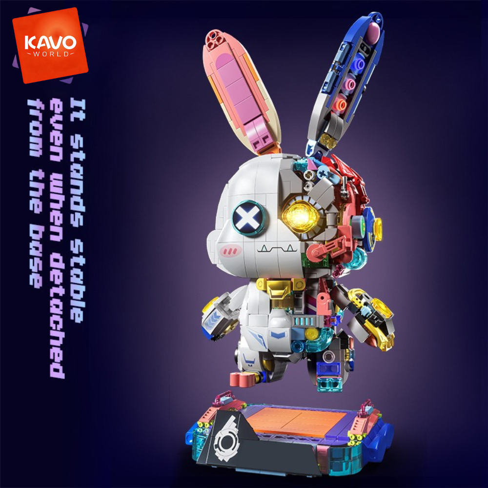 KAVOWORLD Cyberpunk Mechanical - Desk Setup Kit ulasan dan harga