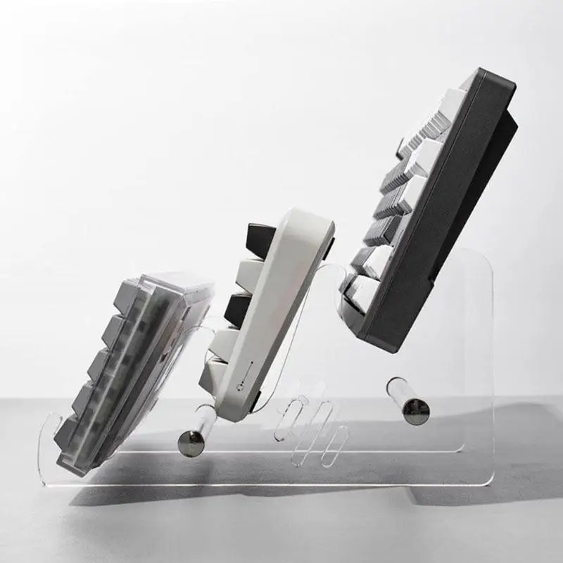 Acrylic Mechanical Keyboard Di - Desk Setup Gaming ulasan dan harga