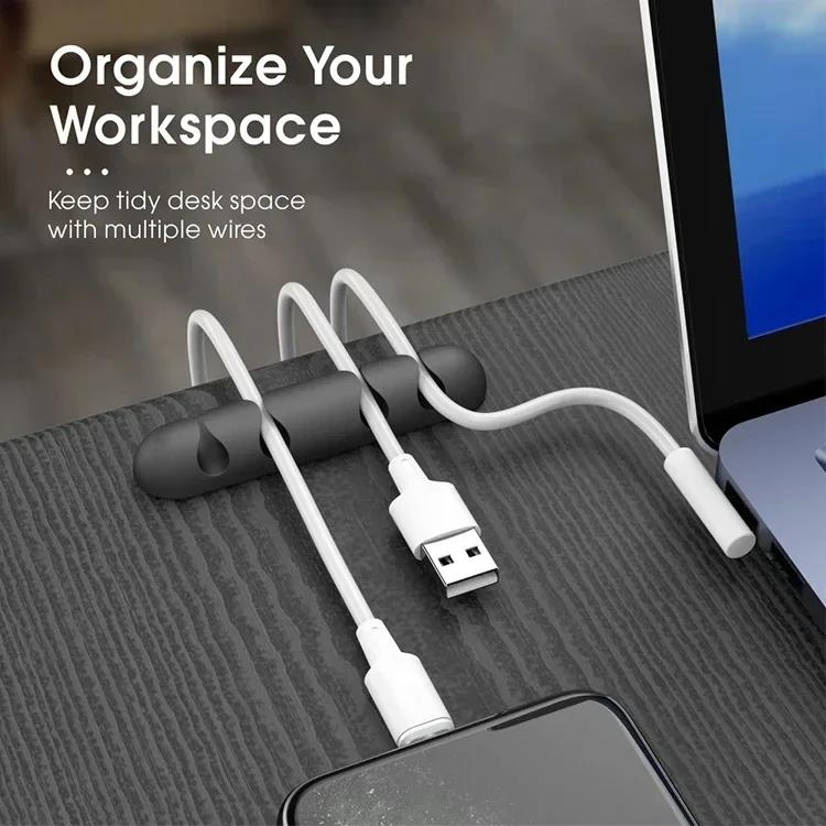 Mouse Wire Organizer Holds Mou - Desk Setup Keyboard ulasan dan harga
