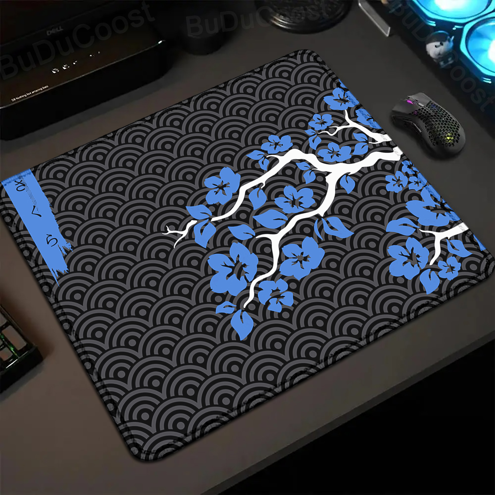 Small Size Mousepad Sakura Art - Korean Desk Setup ulasan dan harga