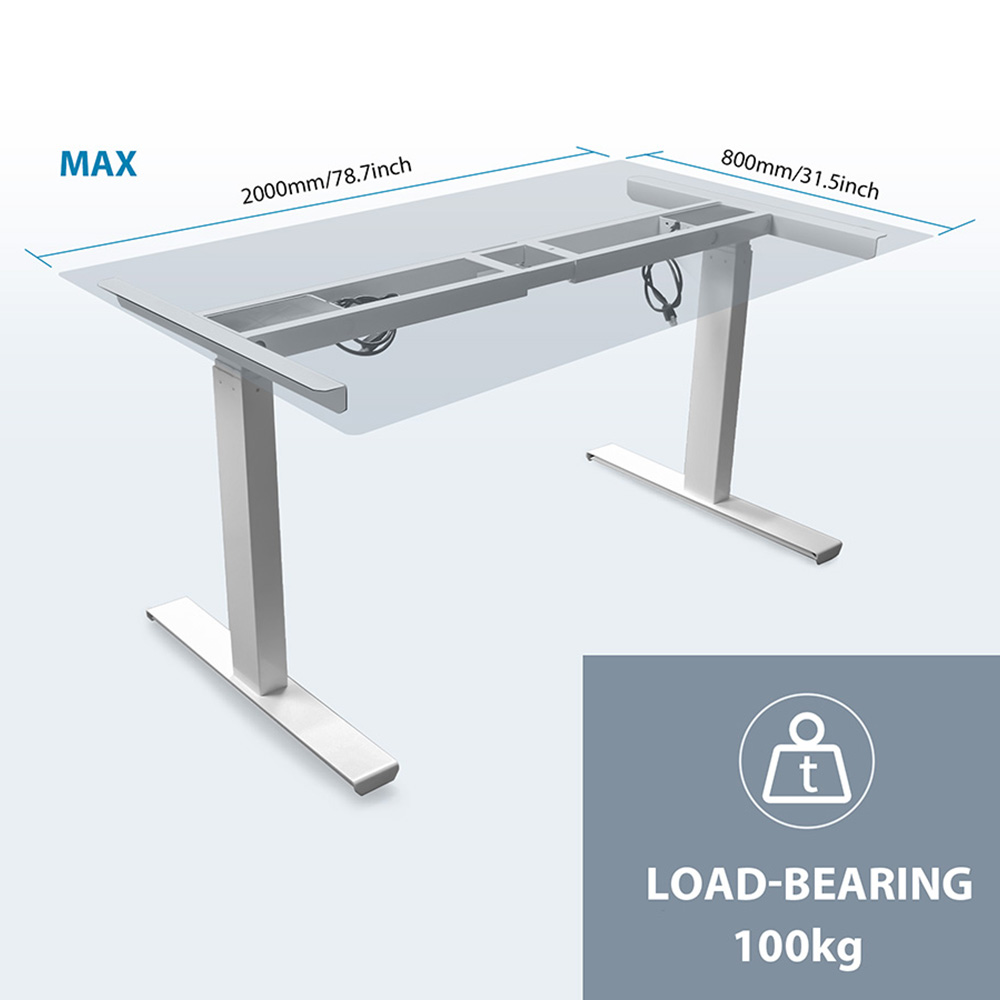 Two/Three Section Electric Lif - Desk Setup Ideas ulasan dan harga