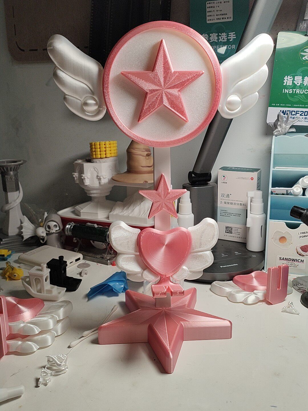 Headphone Game Stand ,E-Sports - Desk Setup Girly ulasan dan harga