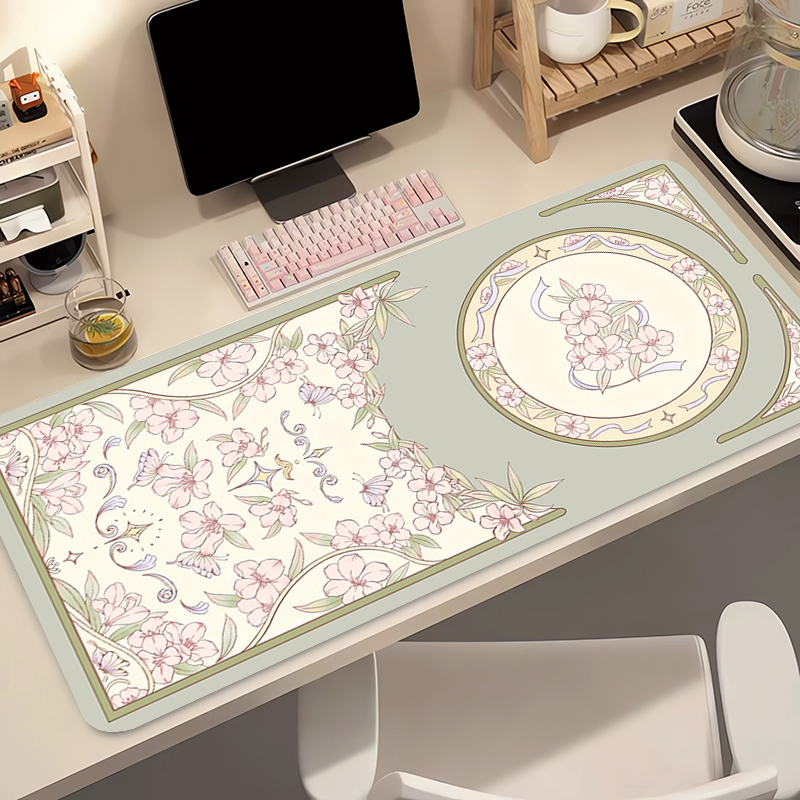 Gaming Extended Mouse Pad Game - Korean Desk Setup ulasan dan harga