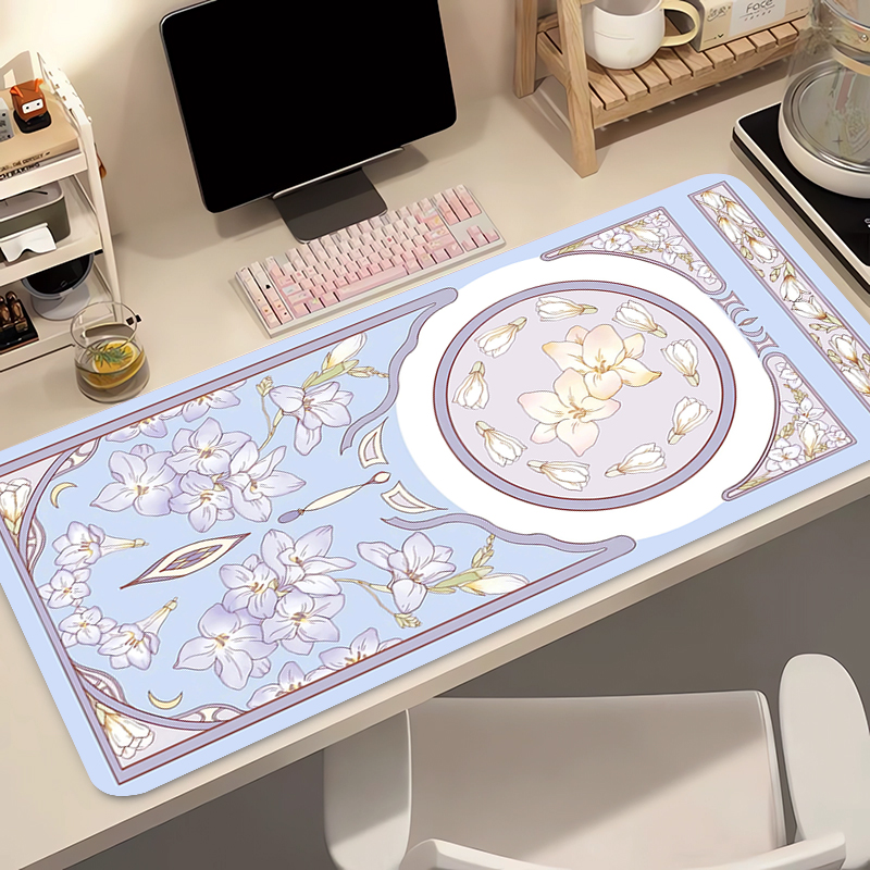 Gaming Extended Mouse Pad Game - Korean Desk Setup ulasan dan harga