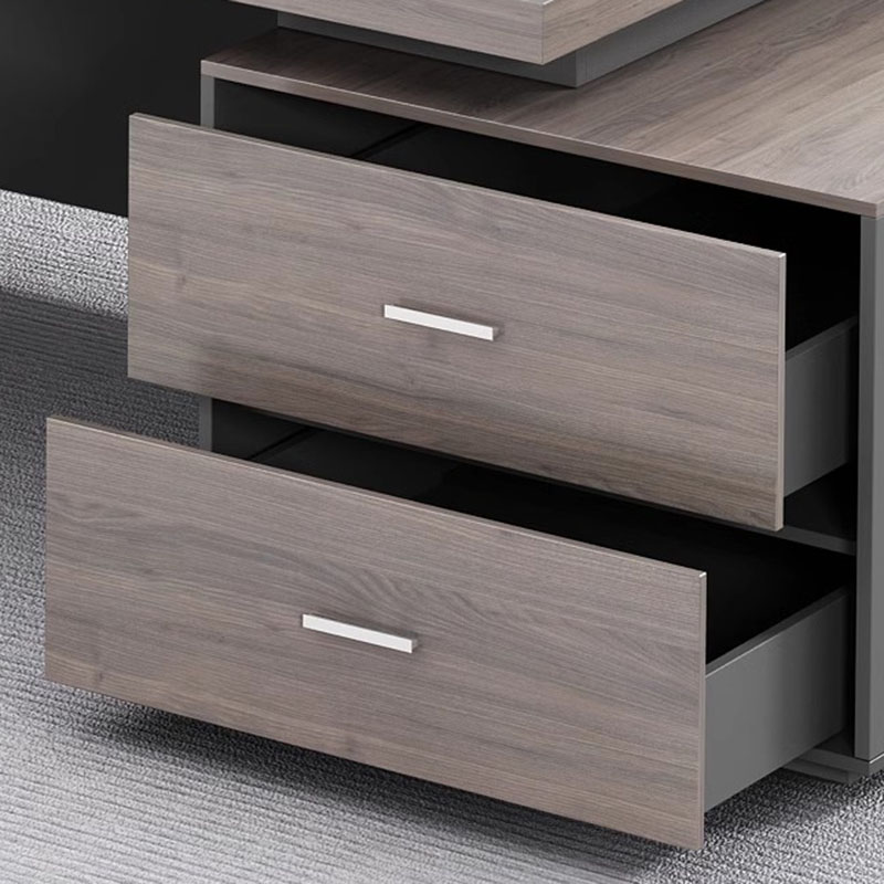 Desk Luxury Storage L Shaped E - Desk Setup No Computer ulasan dan harga