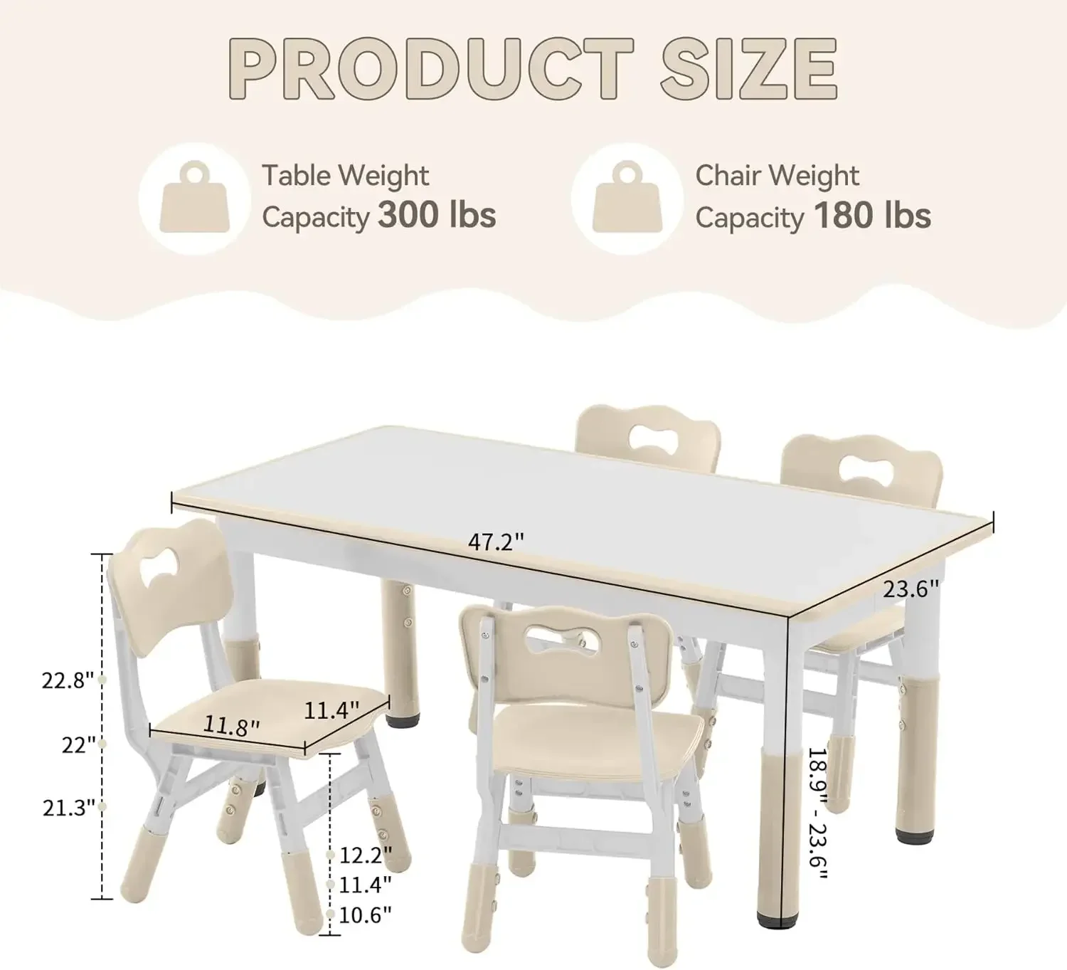 Kids Study Table and Chairs Se - Desk Setup Kit ulasan dan harga