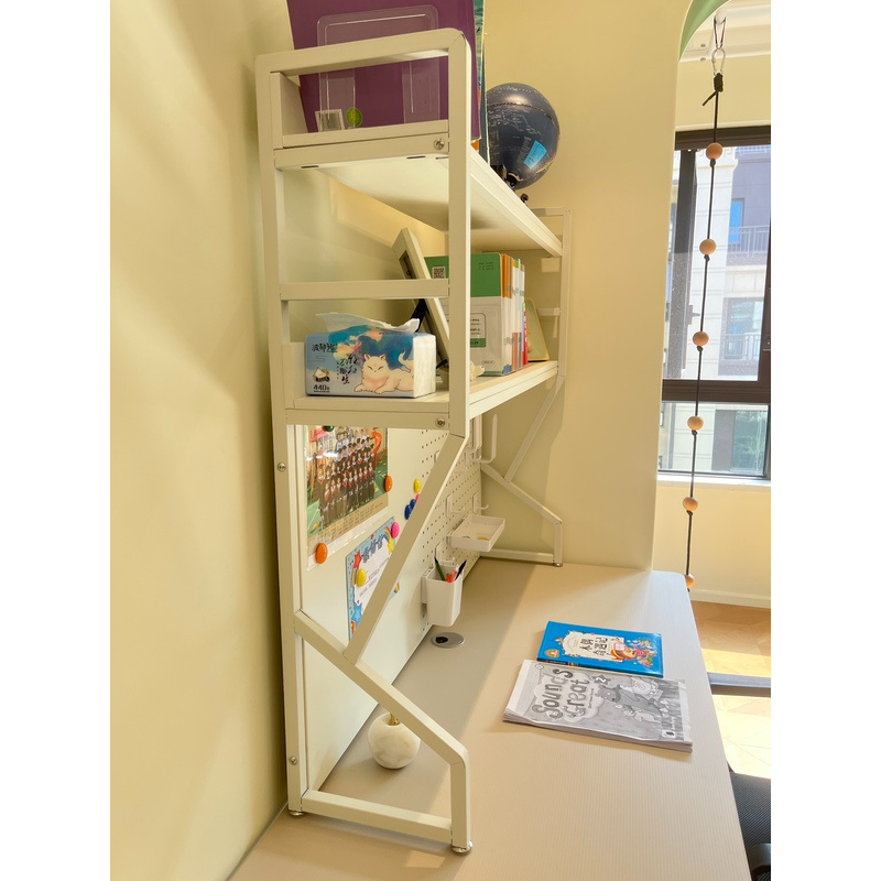 Desktop Storage Shelf with Peg - Desk Setup Productivity ulasan dan harga