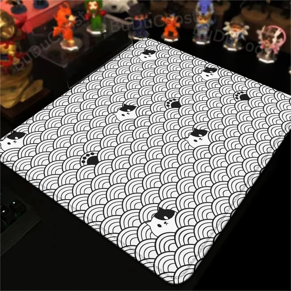 18x22cm Small Rug Black Cat Cl - Korean Desk Setup ulasan dan harga