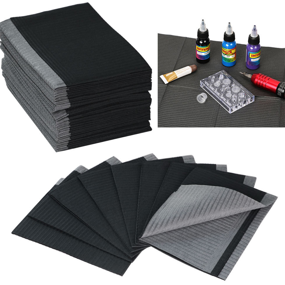 20/50pcs Tattoo Clean Pad Mat  - Desk Setup Clean ulasan dan harga