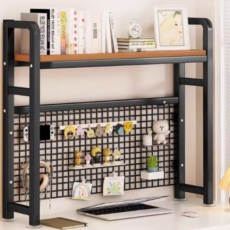 Grid Shelf Desktop Shelf Desk  - Desk Setup Productivity ulasan dan harga