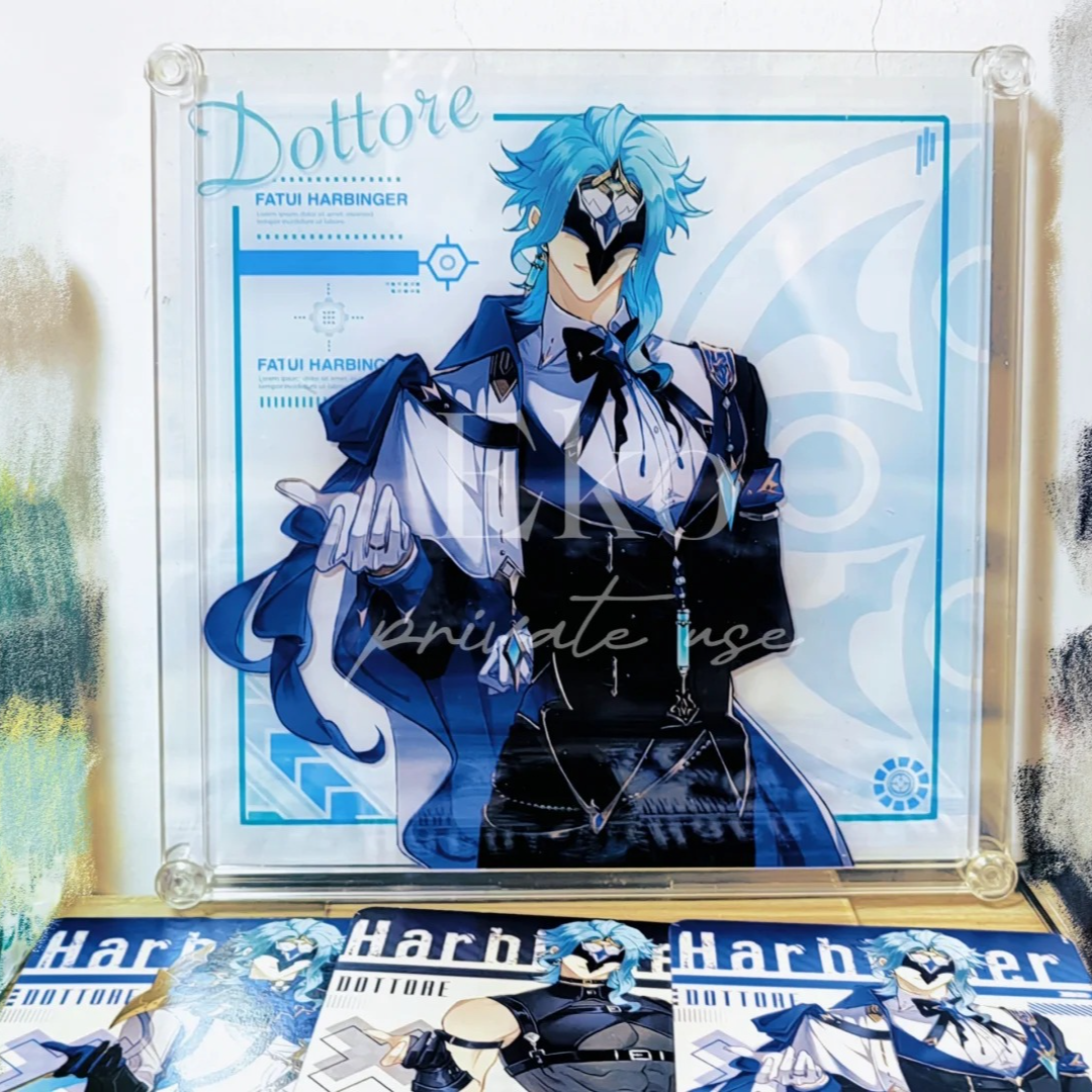 Anime Game Genshin Impact Il D - Desk Setup Kit ulasan dan harga