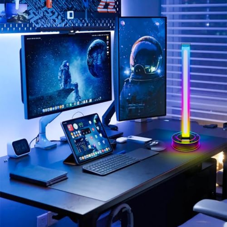 RGB Bluetooth Desk Ambient Lam - Desk Setup Gaming ulasan dan harga