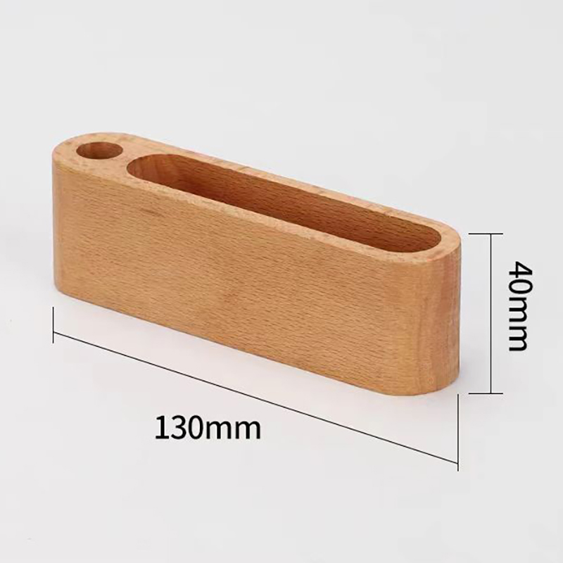 Business Card Holder Wooden Or - Korean Desk Setup ulasan dan harga
