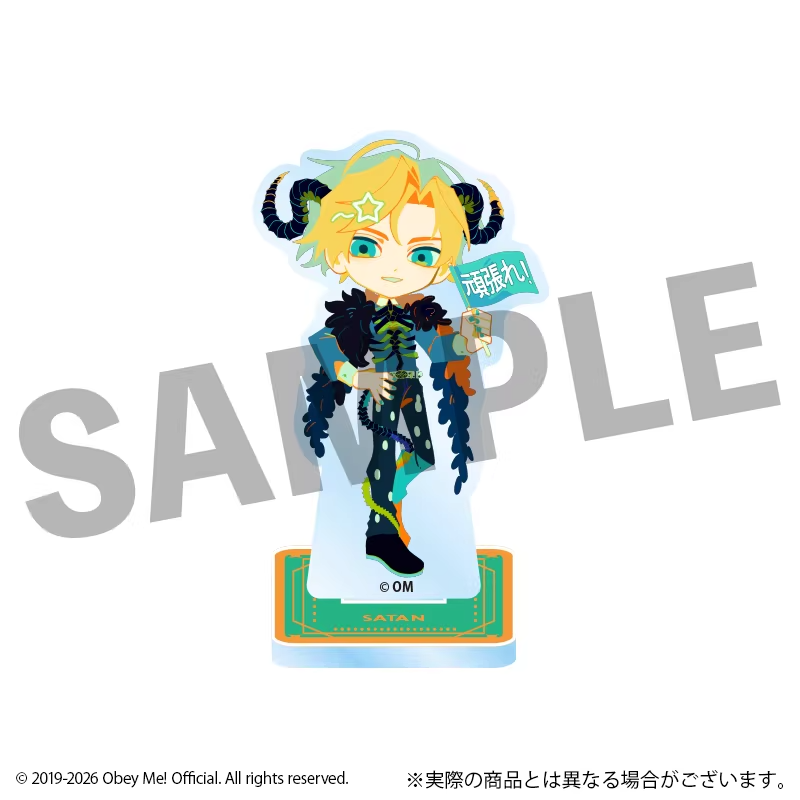 Anime Obey Me! New 10cm Clear  - Desk Setup Gaming ulasan dan harga