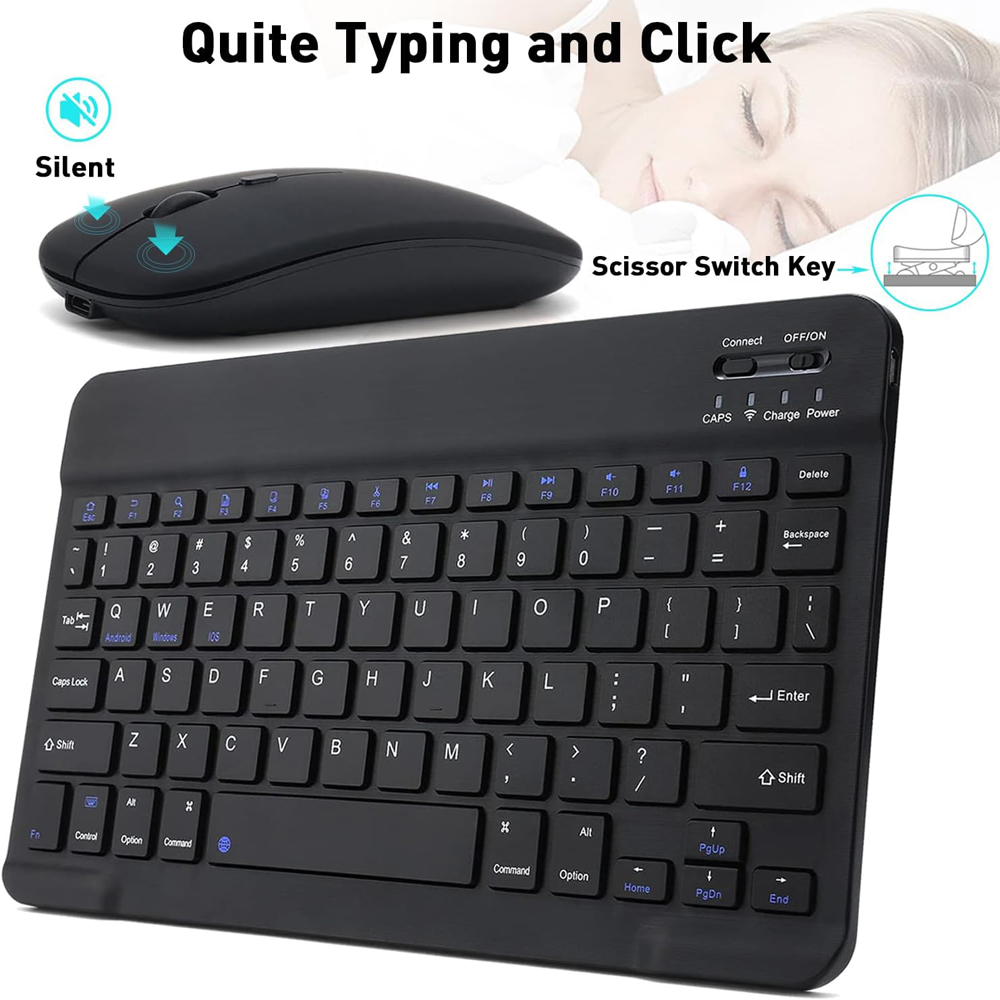 10 lnch  Wireless  Bluetooth M - Desk Setup Keyboard ulasan dan harga