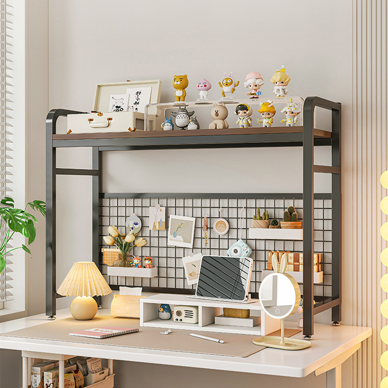 Bookshelf Bookcase With Grid D - Desk Setup Productivity ulasan dan harga