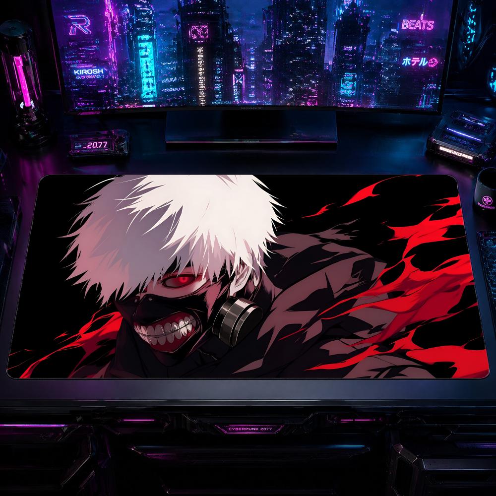 Gaming Mouse Pad TTokyo Ghoul  - Desk Setup Productivity ulasan dan harga