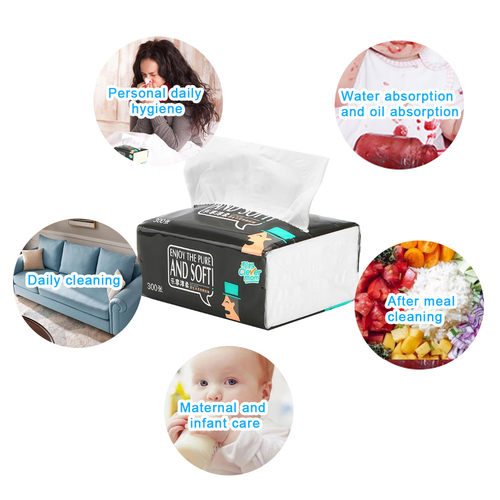 Dinner Table Napkins 4 Layers  - Desk Setup Clean ulasan dan harga