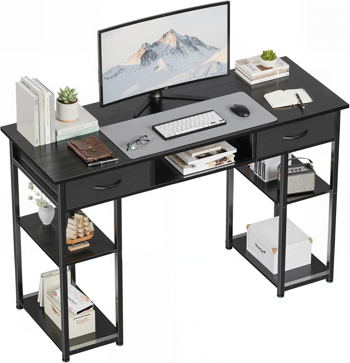 48-Inch Computer Desk with Fab - Desk Setup Small Space ulasan dan harga