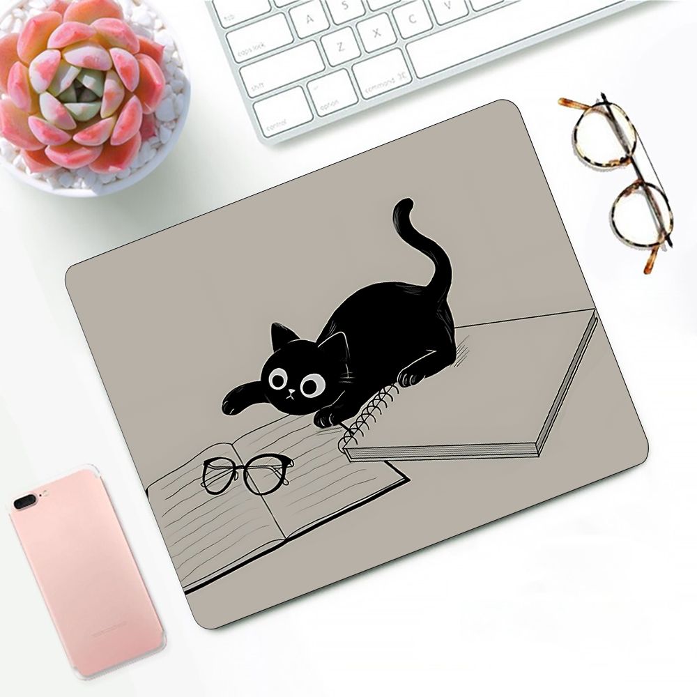 Cute Coffees Cats Gaming Mouse - Korean Desk Setup ulasan dan harga