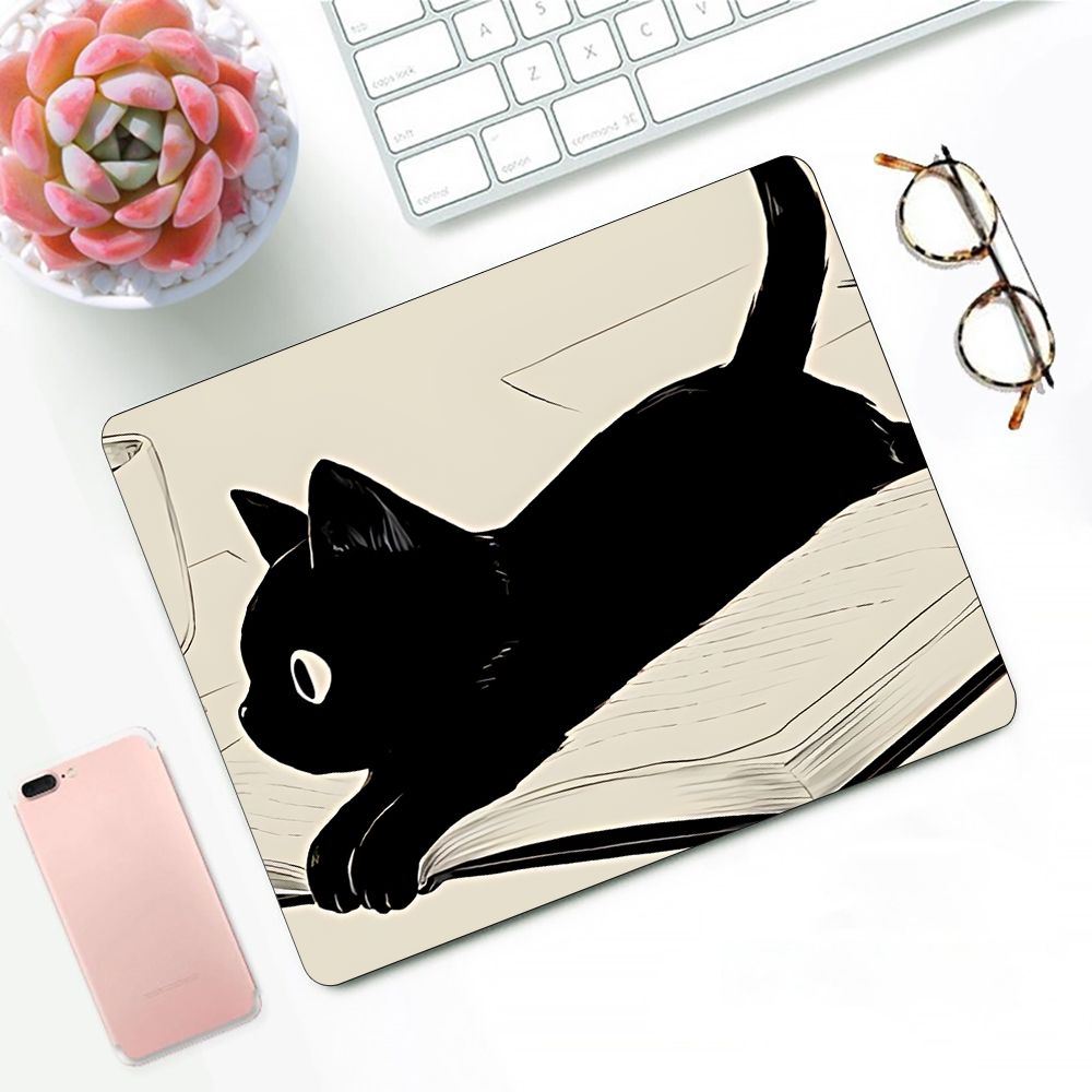 Cute Coffees Cats Gaming Mouse - Korean Desk Setup ulasan dan harga
