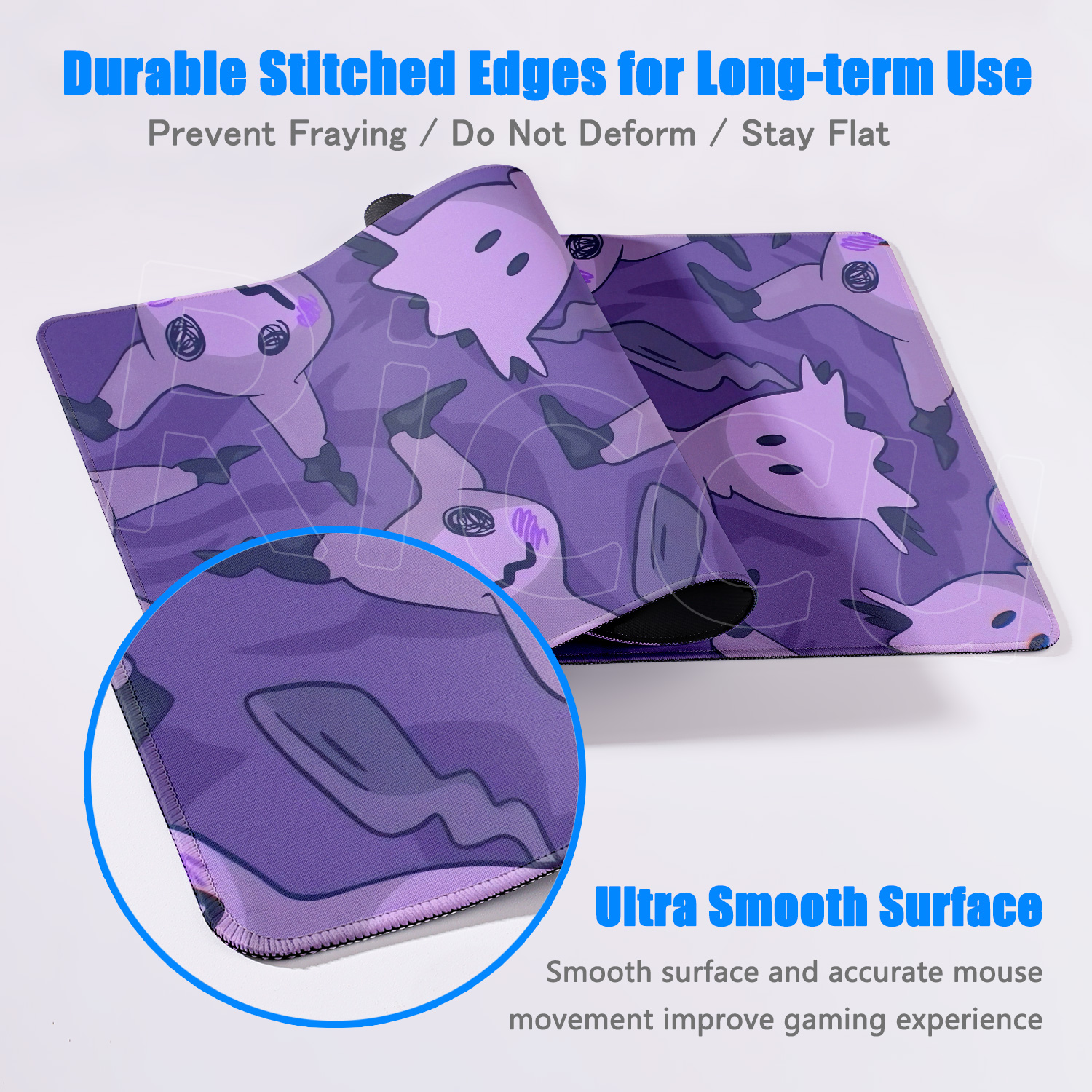 HD Rubber Non-slip Mouse Pads  - Korean Desk Setup ulasan dan harga