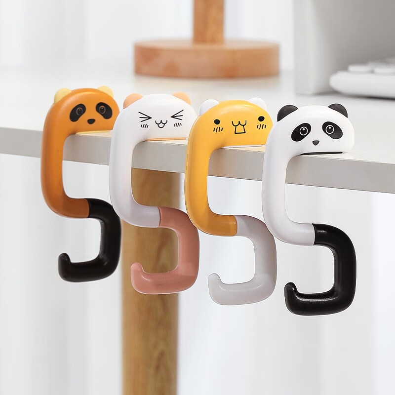 1pcs Cute Panda Schoolbag Hook - Desk Setup Kit ulasan dan harga