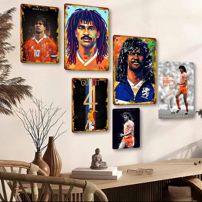 Ruud Gullit Football Player Wa - Desk Room Setup ulasan dan harga
