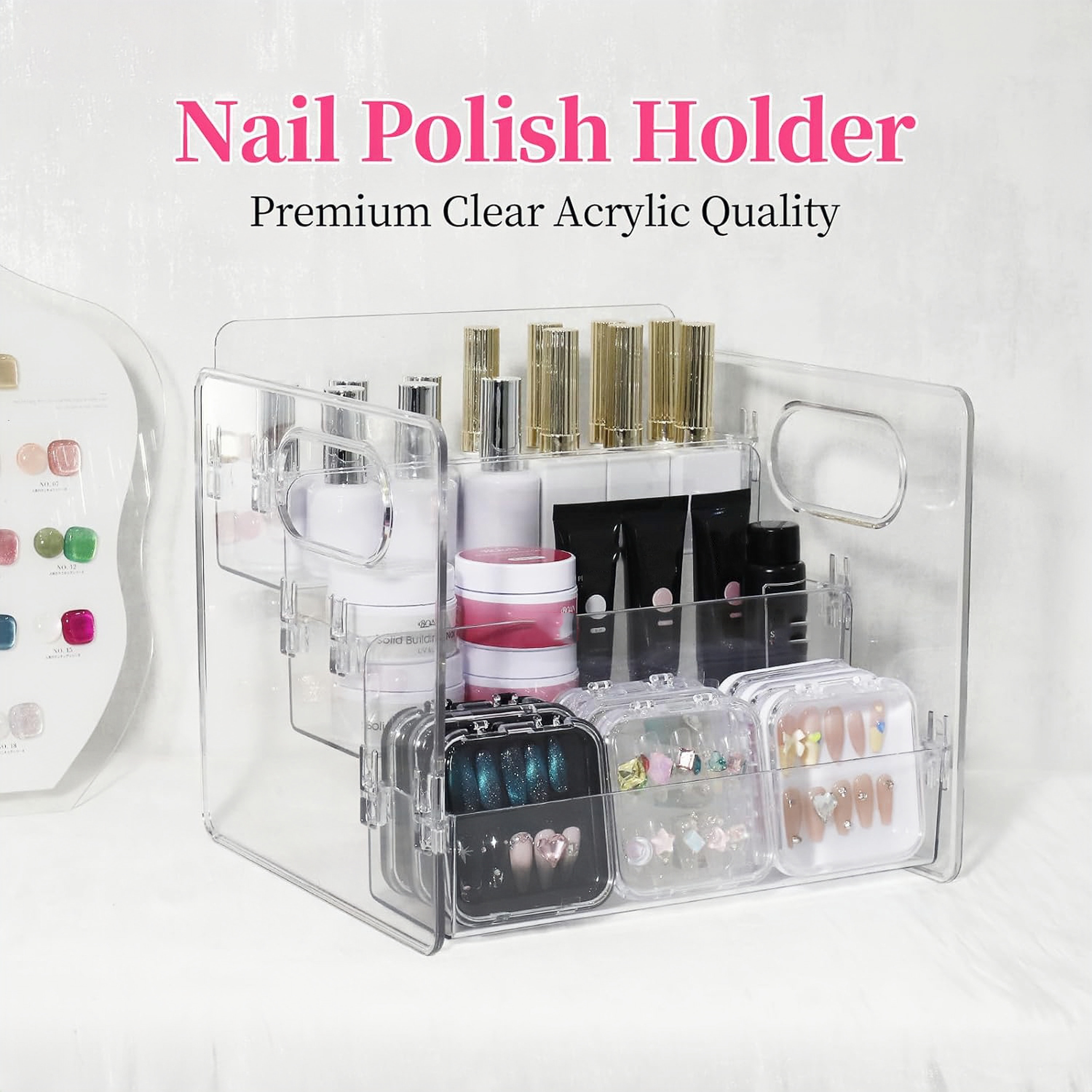 Cosmetics Desktop Storage Box, - Desk Setup Productivity ulasan dan harga