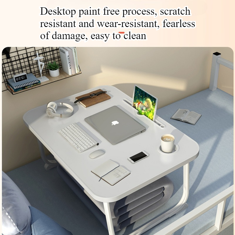 Bed desk folding small table c - Desk Setup Ideas ulasan dan harga