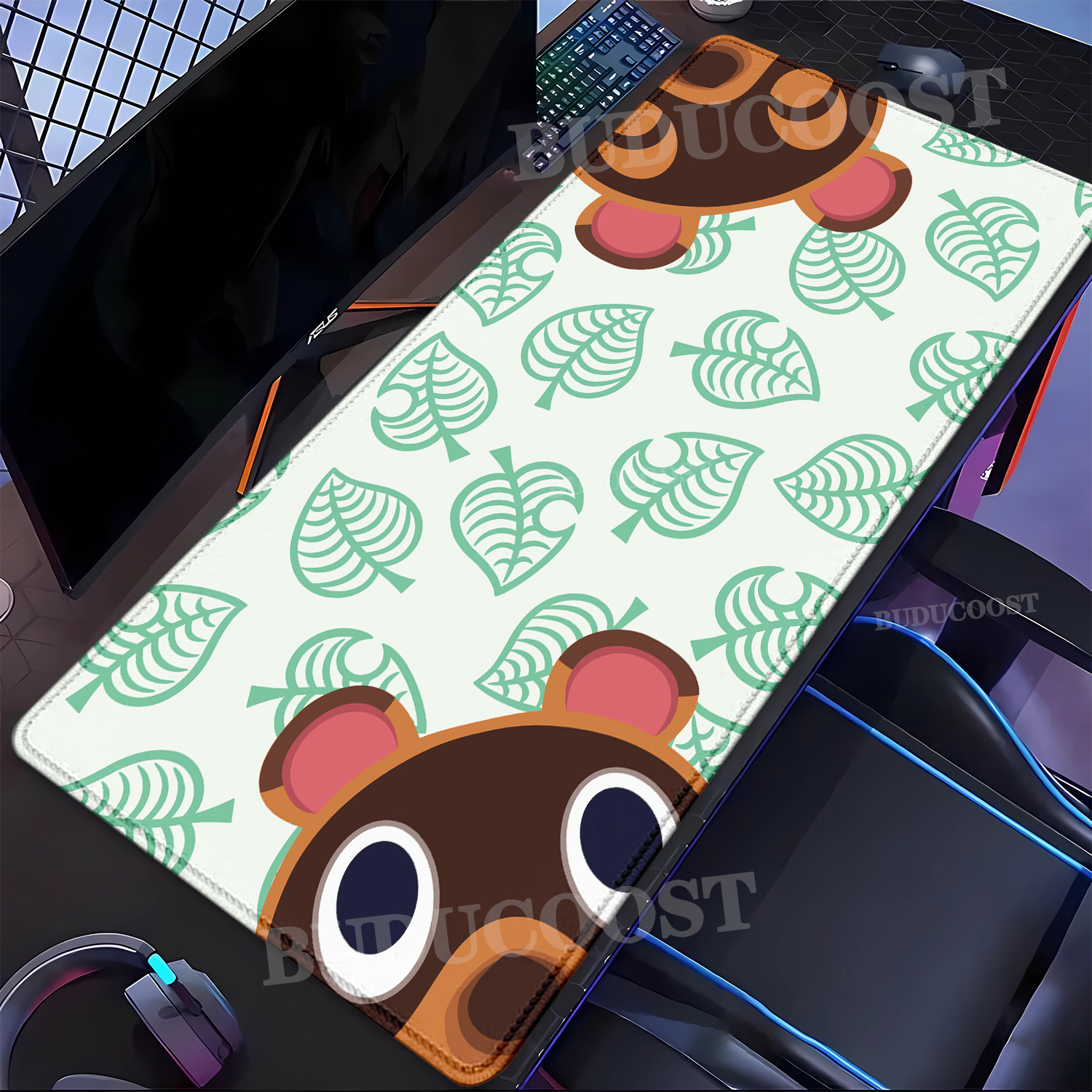 Large Kawaii Mouse Pad Non-Sli - Korean Desk Setup ulasan dan harga