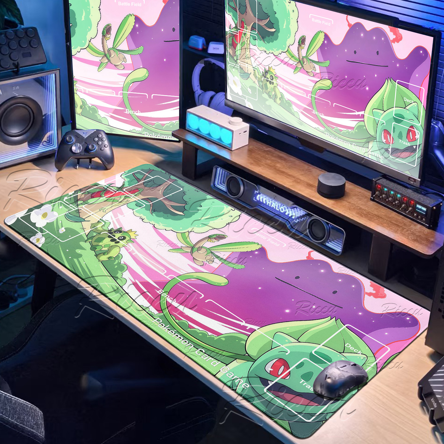 Anime Cartoon Pokémon Ditto Se - Korean Desk Setup ulasan dan harga