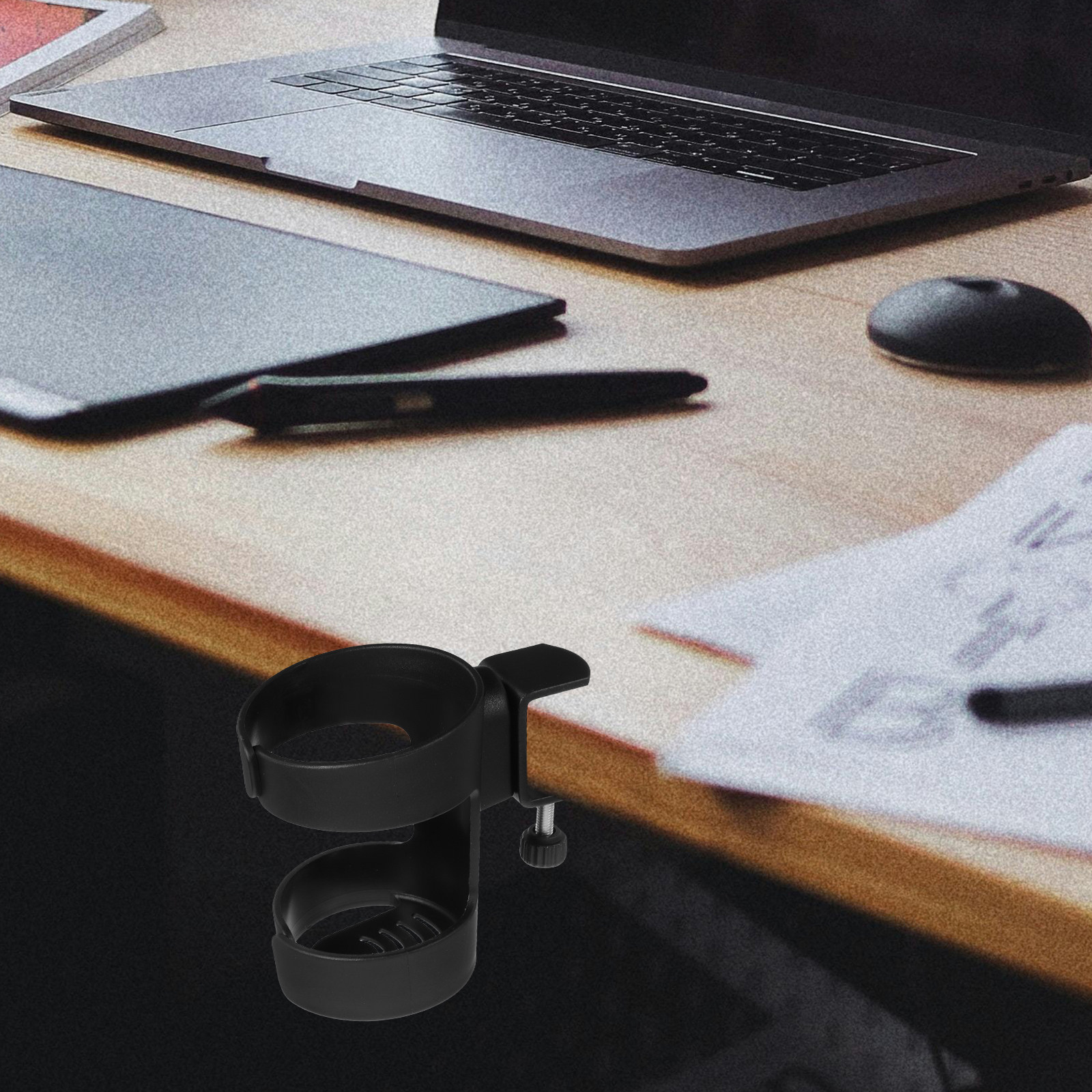 Desk Cup Holder Clamp Adjustab - Desk Setup Gaming ulasan dan harga
