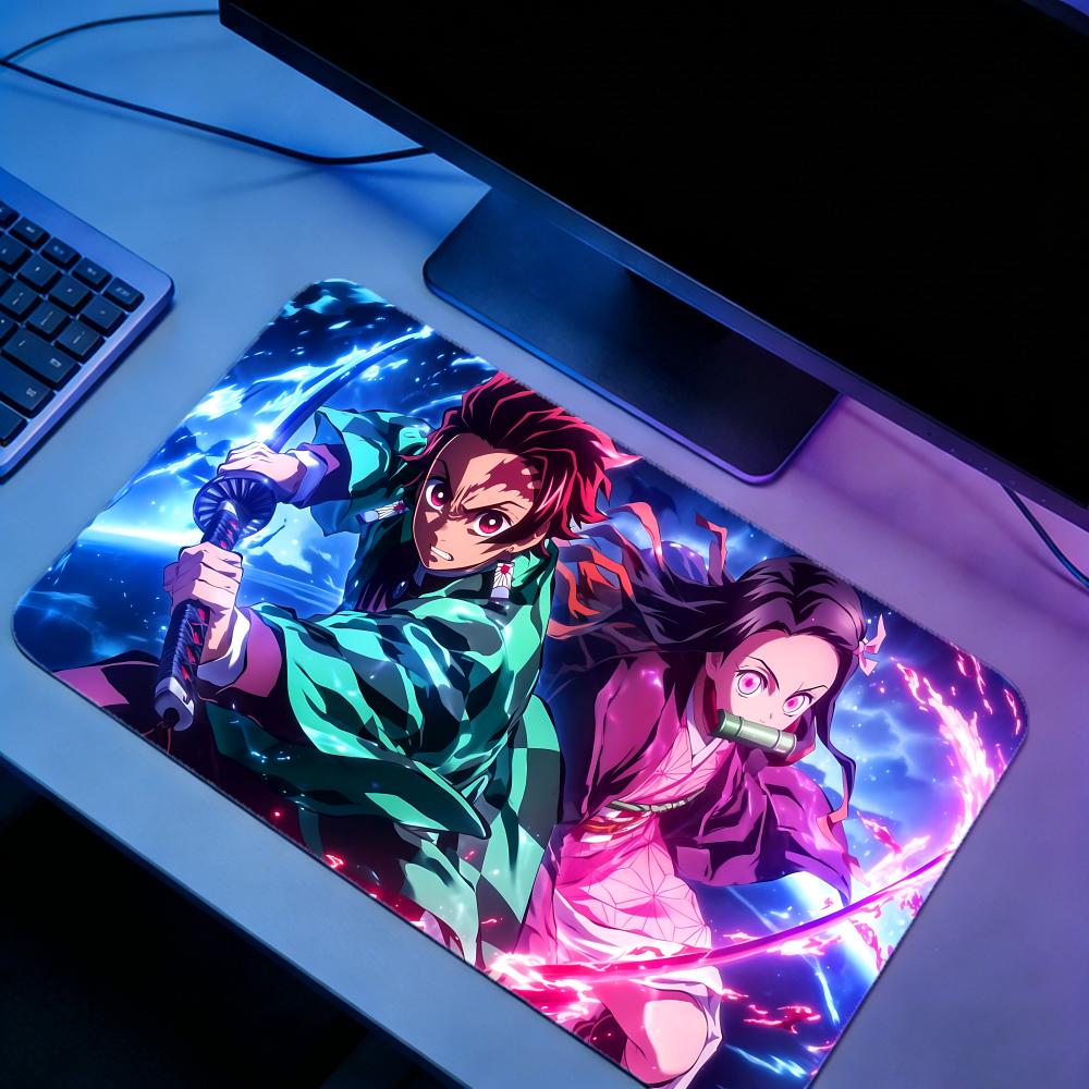 Gaming Mouse Pad DDemon Slayer - Desk Setup Productivity ulasan dan harga