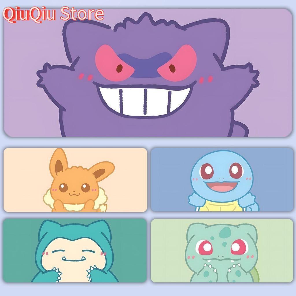 Cute Pokemon Large Mouse Pad - - Korean Desk Setup ulasan dan harga