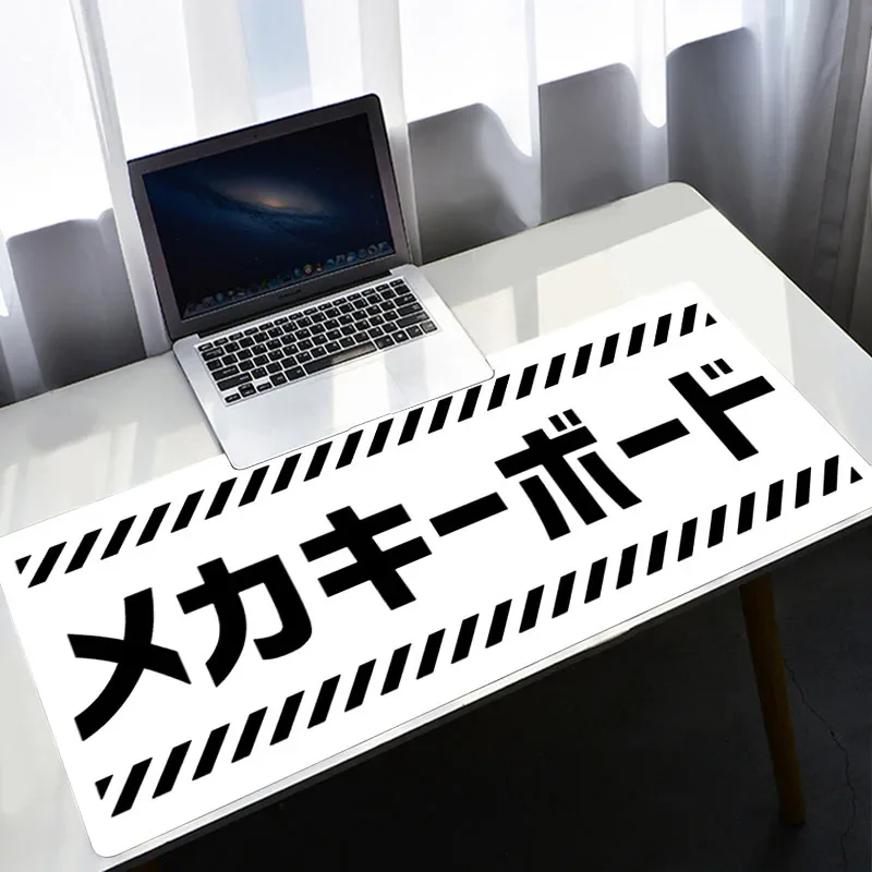 White Mouse Pad Xxl Pc Gamer J - Korean Desk Setup ulasan dan harga