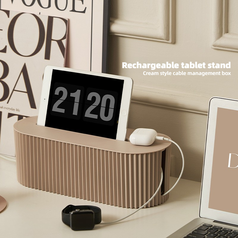 Cable Organizer Box - Hide Wir - Desk Setup Clean ulasan dan harga