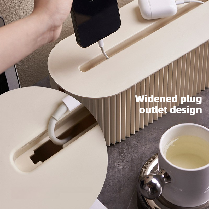 Cable Organizer Box - Hide Wir - Desk Setup Clean ulasan dan harga