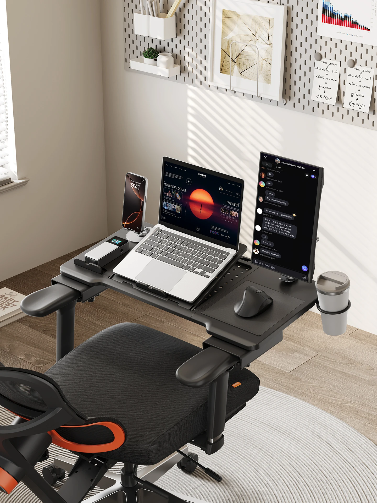 Ergonomic Chair Armrest Desk A - Desk Setup Ideas ulasan dan harga