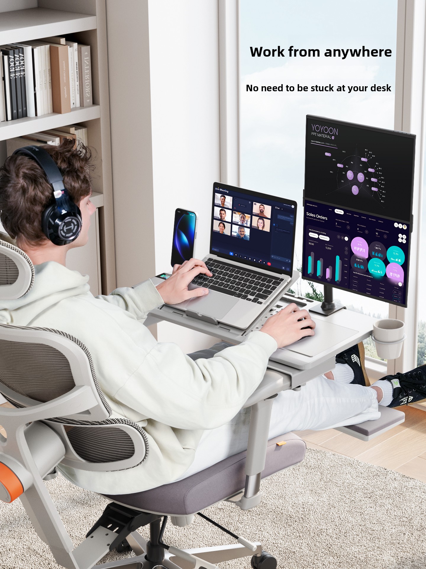 Ergonomic Chair Armrest Desk A - Desk Setup Ideas ulasan dan harga